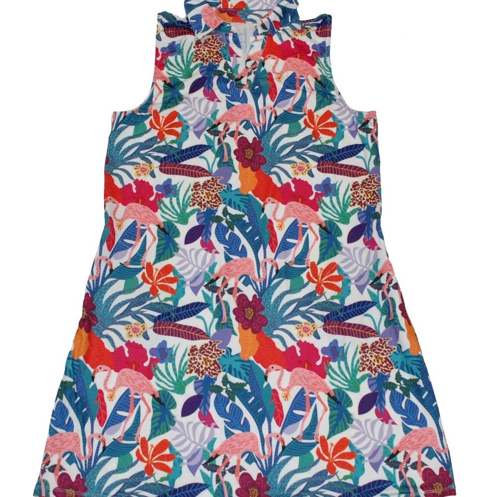 NWT Gottex Women's Flamingo Moisture Wicking Golf & Tennis Dress